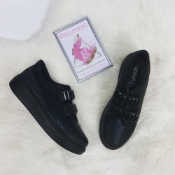 ДАМСКИ КЕЦОВЕ - 0311-304202103 BLACK-PU